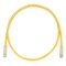 Panduit Copper Patch Cord, Category 6, Yellow UTP Cable, 2 Feet UTPSP2YLY - alternate 1